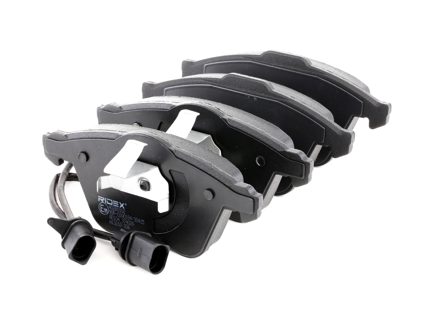 Спирачни накладки предни  - 402B0102 за AUDI, SEAT