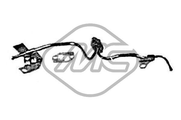 Тръбопровод за охладителната течност - MC 03161 за OPEL